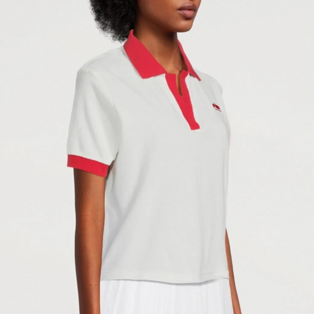 Sporty & Rich X Prince Sporty Terry Cotton Polo Sz M - Picture 10 of 13